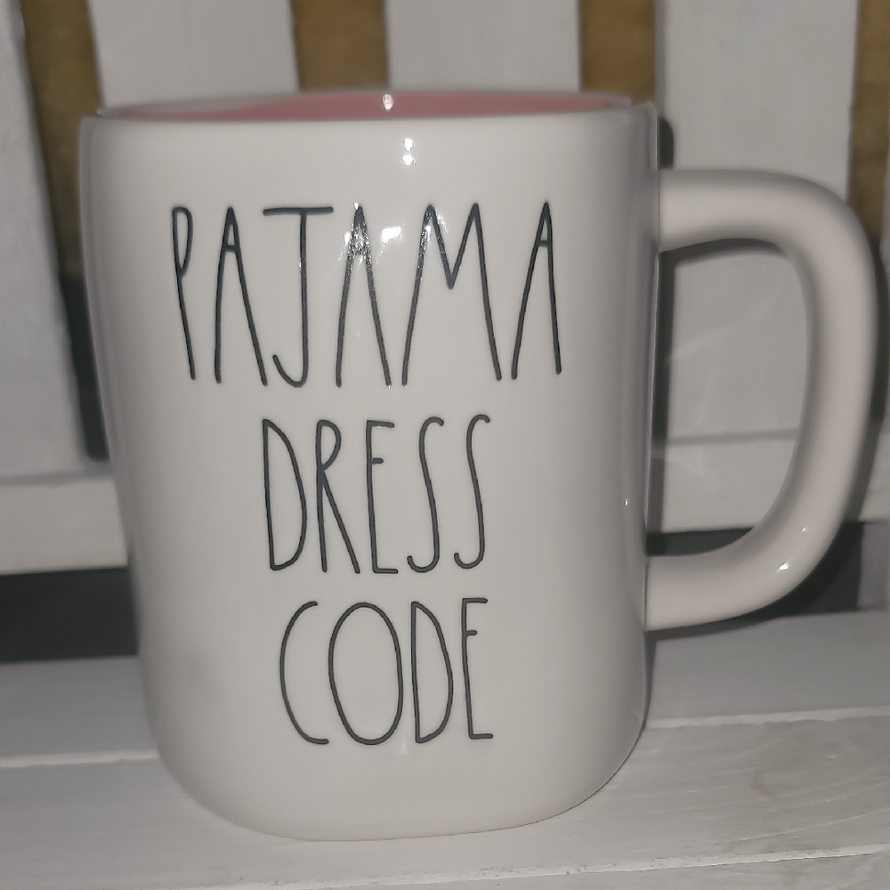 Rae Dunn Pajama Dress Code Mug - Picture 1 of 3